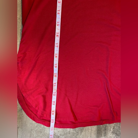 Babaton Sleeveless Red V Neck Tank Top Small - Picture 7 of 10